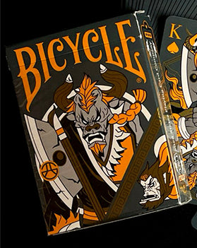 Bicycle: Bull Demon King (Demolition Grey) Playing Cards by HypieLab image 0