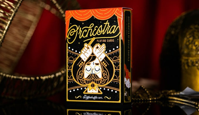 Orchestra Playing Cards by Riffle Shuffle image 0