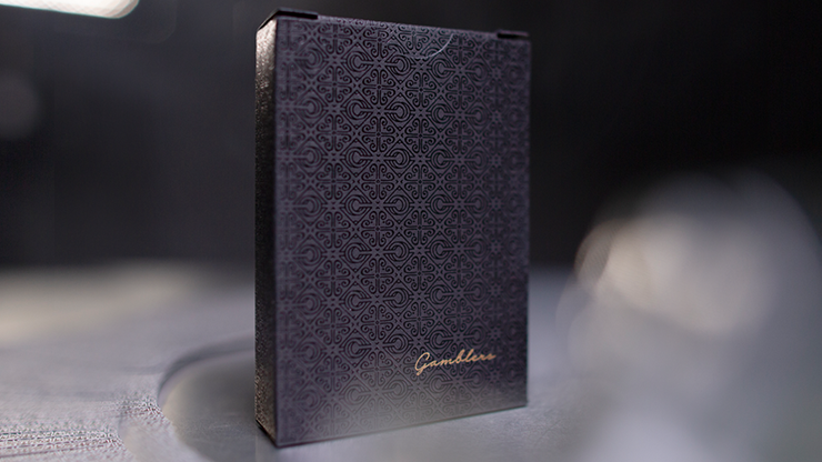 Gamblers (Borderless Black) Playing Cards by Christopher Lacoste image 0