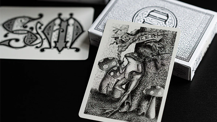 Smoke & Mirrors x Fulton (White) Playing Cards by Dan & Dave image 5