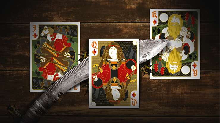 Secret Tale: Ragnar (Mini White Bee) Playing Cards by Dutch Card House image 4