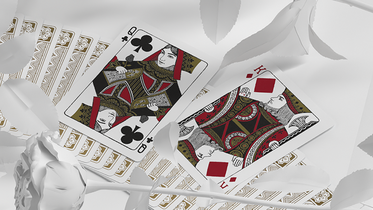 Dondorf (White Gold) Playing Cards by by Daniel Schneider image 3