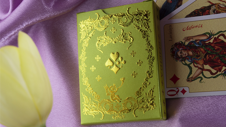 Eneida: Love (Green) Playing Cards by Fullhouse image 5