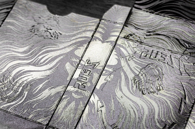 ZEUS (Silver) Playing Cards by Chamber of Wonder image 4