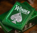 Wonder (Green Gilded) Playing Cards by Chris Hage image 0