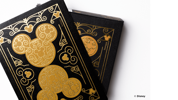 Bicycle Disney: Mickey Mouse (Black & Gold) by USPCC image 5