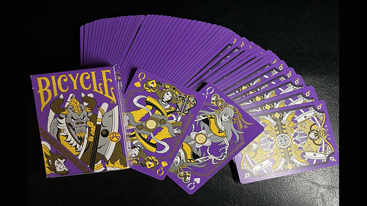 Bicycle: Bull Demon King (Rebellion Purple) Playing Cards by HypieLab image 3