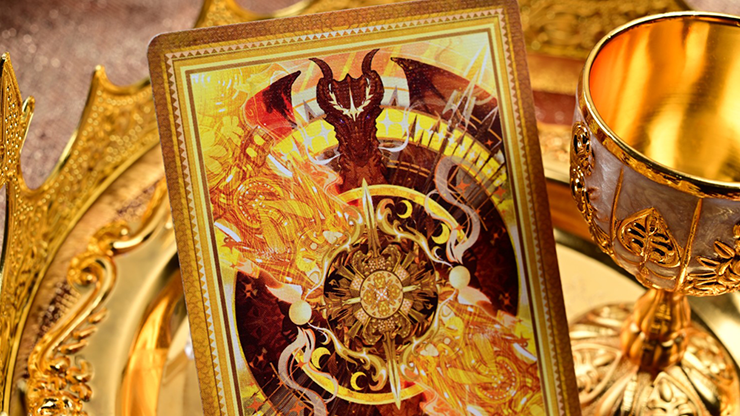 King Arthur V2 (Golden Dawn) Playing Cards by King Star image 5