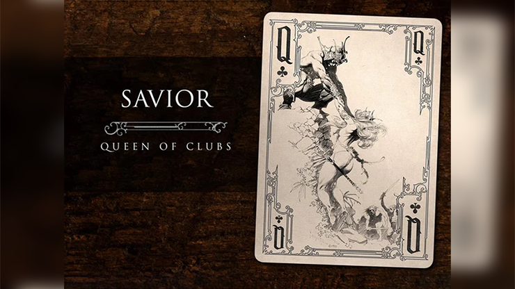 Frazetta Art Museum (Drawing) Playing Cards by Kings Wild image 4