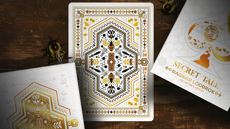 Secret Tale: Ragnar (Mini White Bee) Playing Cards by Dutch Card House image 3