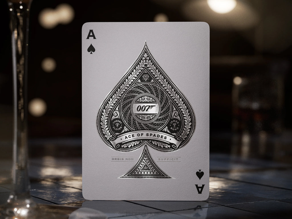James Bond (Silver) Playing Cards by Theory11 image 1