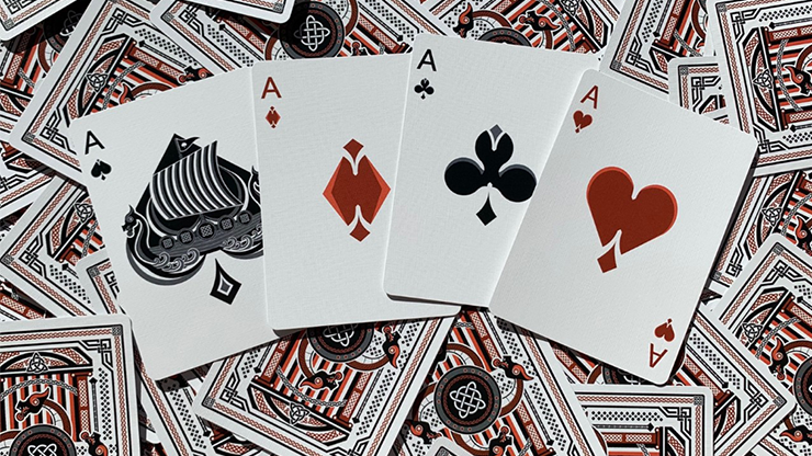 Bicycle: Vikings (Stripper) Playing Cards by Juniardi Satyanagara image 5