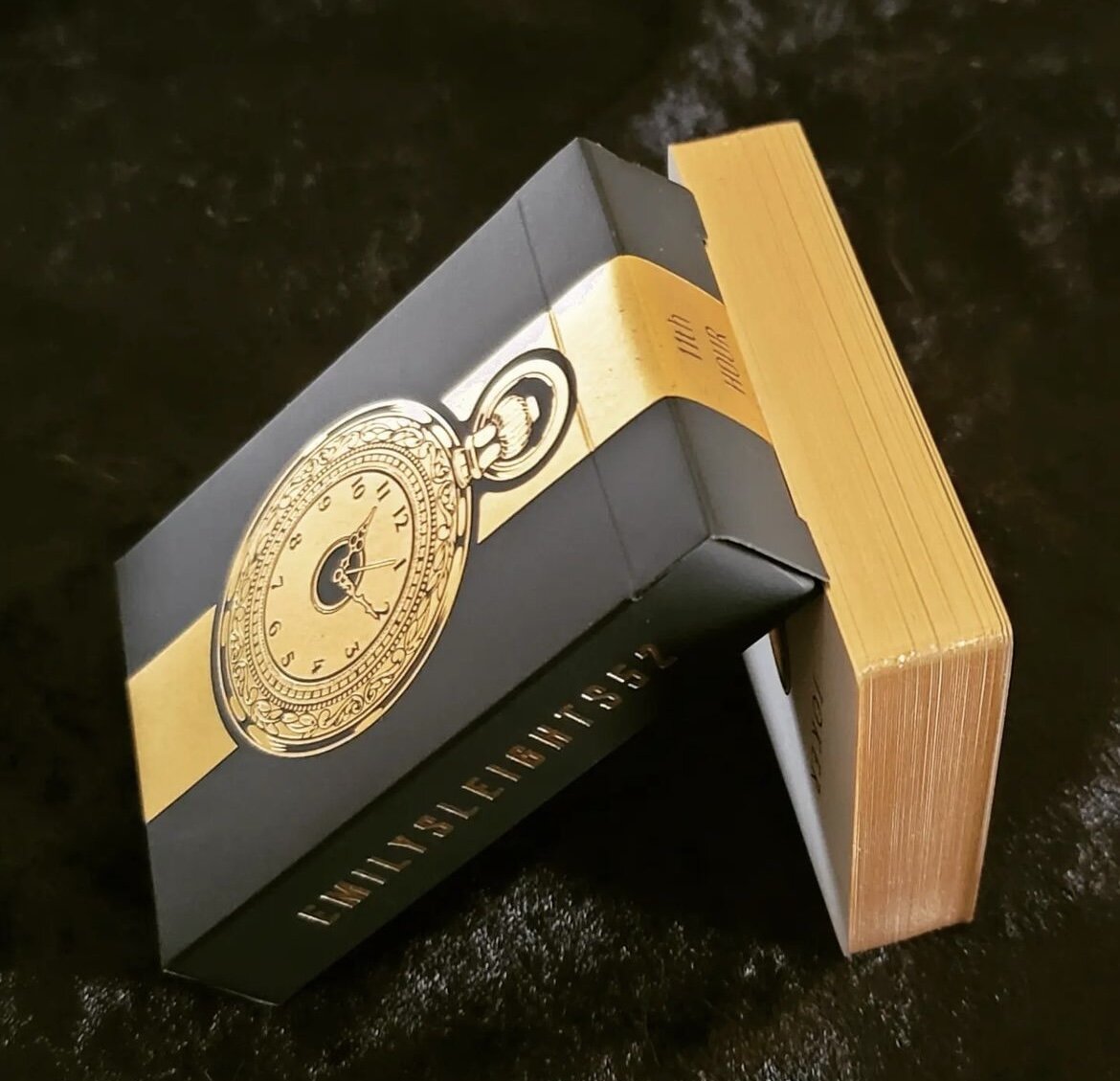 11th Hour Gold (Gilded) Playing Cards by Emily Sleights image 7