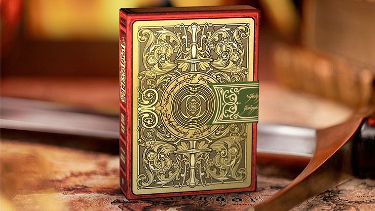 LOTR: Two Towers (Foiled & Gilded) Playing Cards by Kings Wild image 5