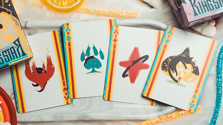 Space Cat V2 Playing Cards by King Star image 5