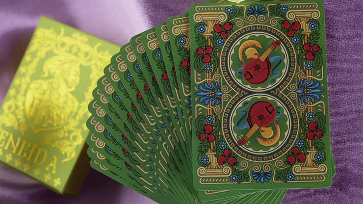 Eneida: Love (Green) Playing Cards by Fullhouse image 1