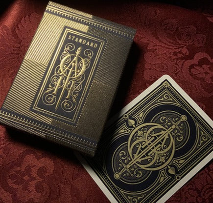 Oath Standard (Navy Blue) Playing Cards by Lotrek image 0