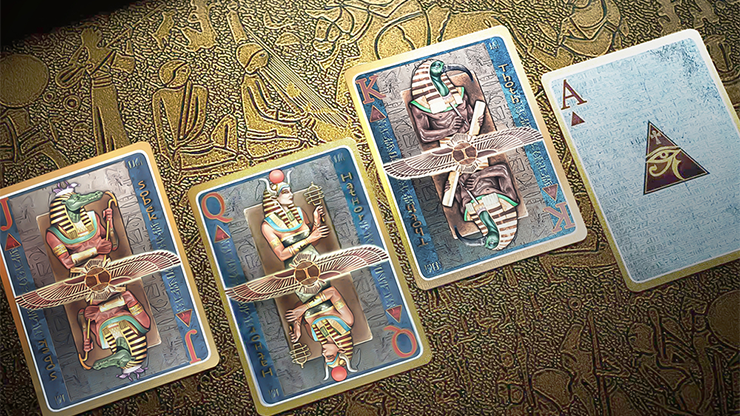 Egypt Mythology: Premium Edition (Basalt) Playing Cards by F.C. Designs image 1