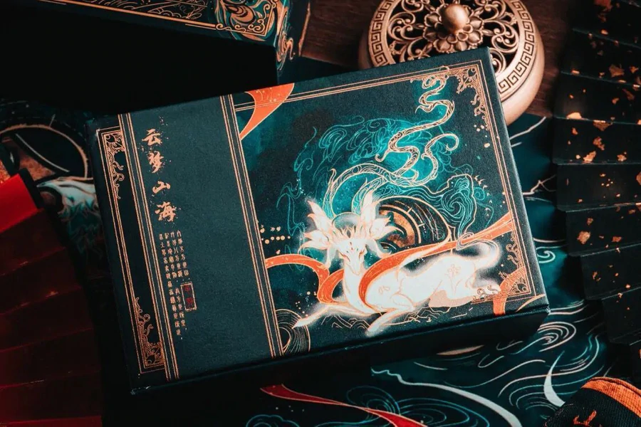 Cloud & Sea V2 Collectors Box (Standard & Gilded) Playing Cards by King Star image 0