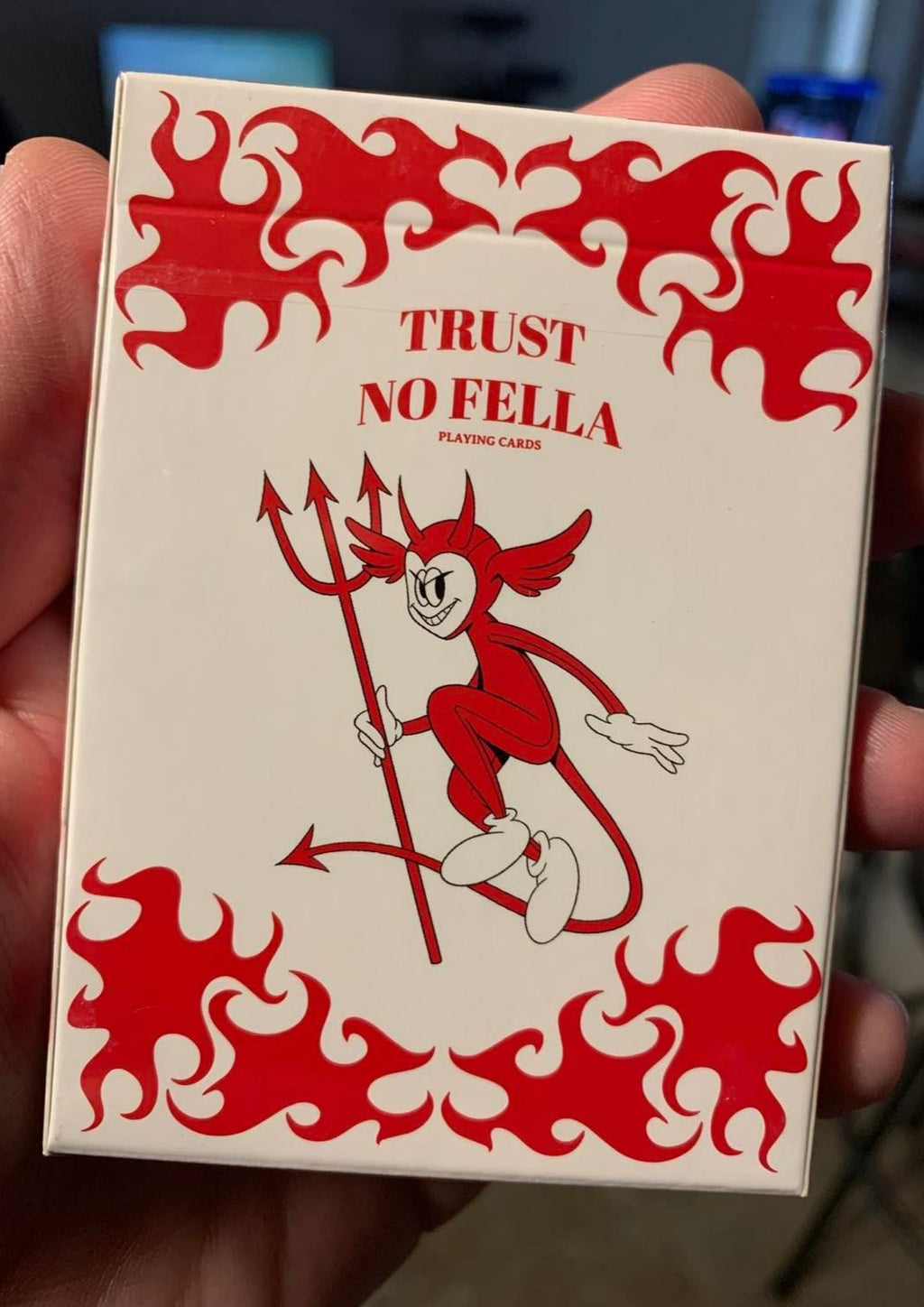 Trust No Fella (Limited) Playing Cards by Peemouh image 0