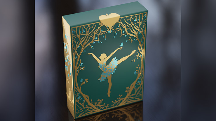 Entwined Vol 1: Summer (Gold) Playing Cards by OLD GRAVITY image 0