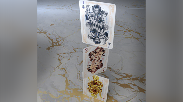Card Masters: Precious Metals (White, Foil) Playing Cards by Handlordz image 5