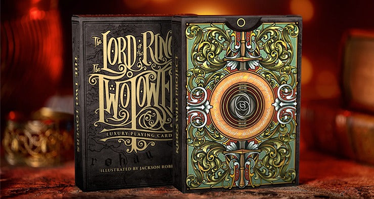 LOTR: Two Towers (Gilded) Playing Cards by Kings Wild image 0