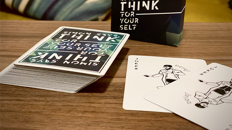 Simon Says: Think For Yourself Playing Cards by Michael Feldman image 3