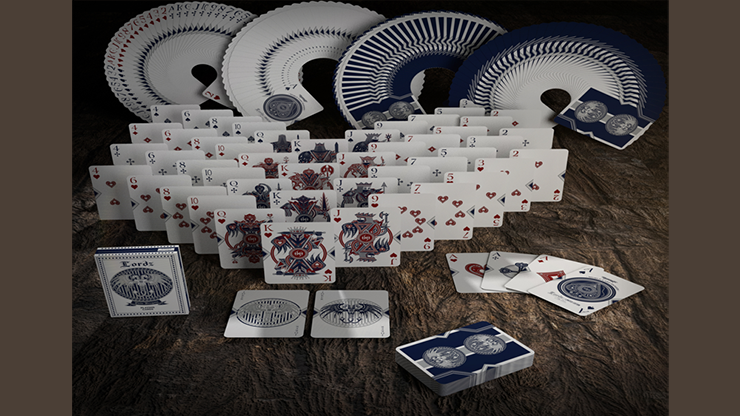 Lordz: Twin Dragons (Foil) Playing Cards by De'vo image 2