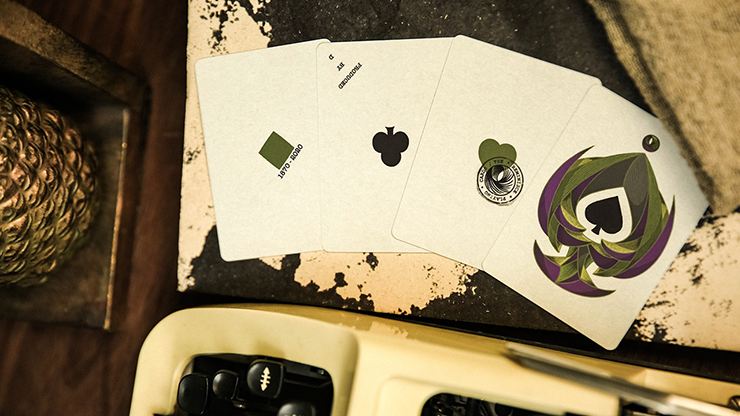 Reminisce (Green) Playing Cards by ARK image 4