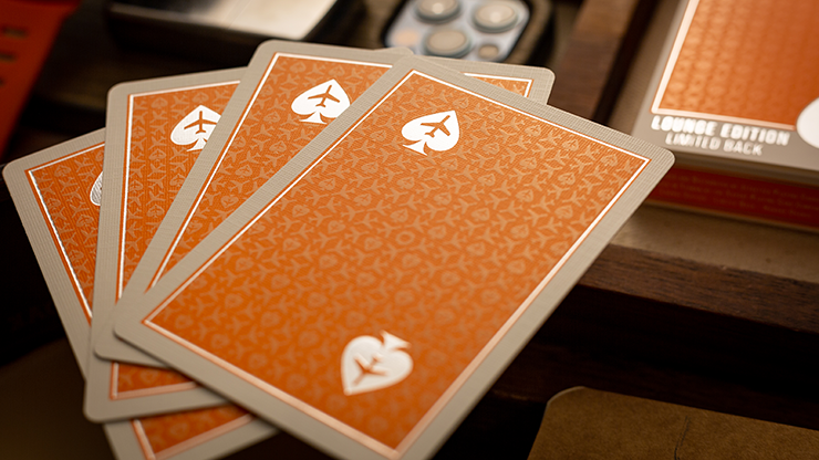 Lounge Edition Limited (Hangar Orange) Playing Cards by Jetsetter image 1