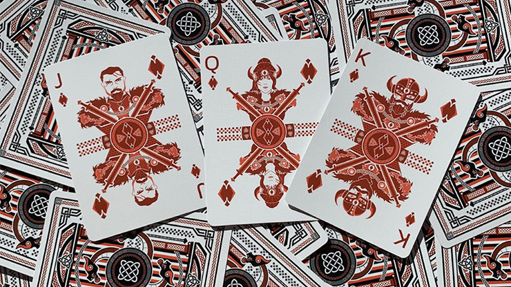 Bicycle: Vikings (Stripper) Playing Cards by Juniardi Satyanagara image 2