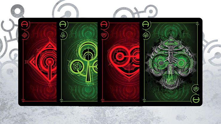 Bionic Blossom: Timeless Depths (Bionic) Playing Cards by Sleepy Lantern image 4