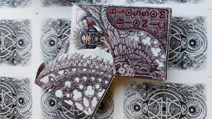 Bionic Blossom: Dawn of the Ancients (Bionic) Playing Cards by Sleepy Lantern image 3