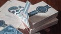 Paisley: Ton Sur Ton Poudre (Blue, Marked) by Dutch Card House image 0