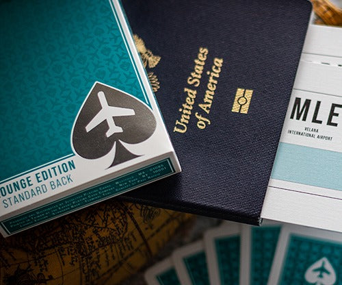 Lounge Edition (Terminal Teal) Playing Cards by Jetsetter image 0
