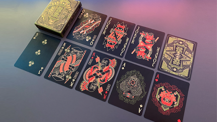 Densho (Green) Playing Cards by Card Experiment image 2