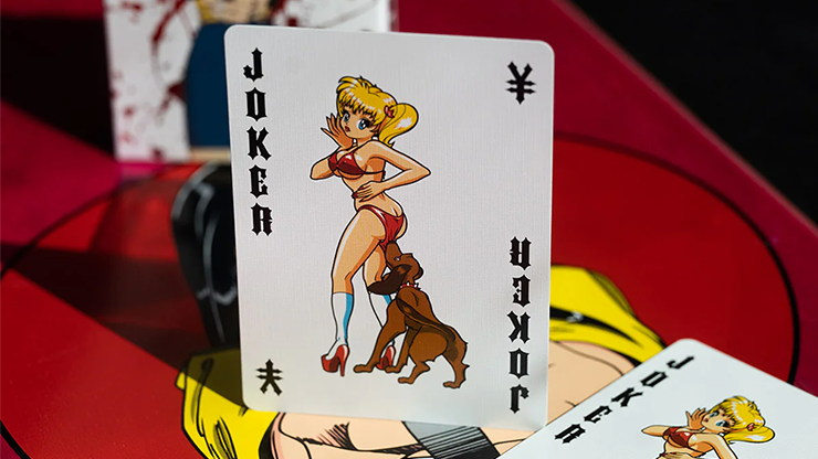 Hookups x Fulton's: Barrel of a Gun (Blood Splatter) Playing Cards by Fulton's image 2