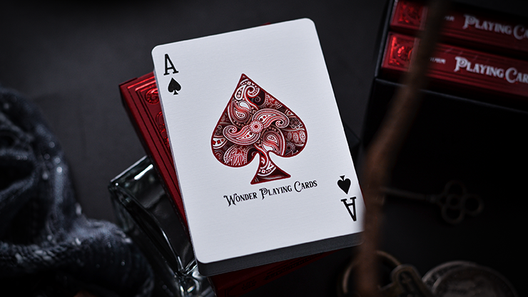 Wonder (Scarlet) Playing Cards by Chris Hage image 1
