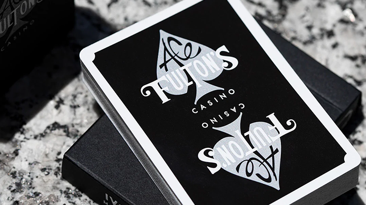 Ace Fulton's Casino (Black) Playing Cards by Brad Fulton image 1