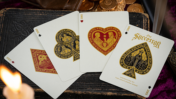 The Successor (Regal Red) Playing Cards by Gentleman Wake image 4