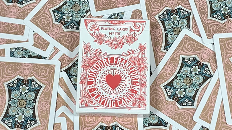Four Continents (Red) Playing Cards by AZURED OX image 0