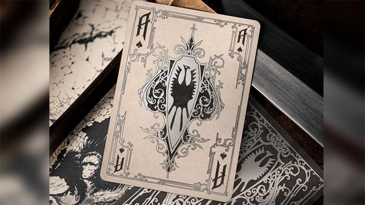 Frazetta Art Museum (Drawing) Playing Cards by Kings Wild image 1
