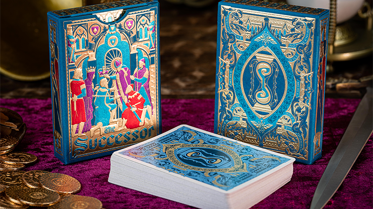 The Successor (Royal Blue) Playing Cards by Gentleman Wake image 5