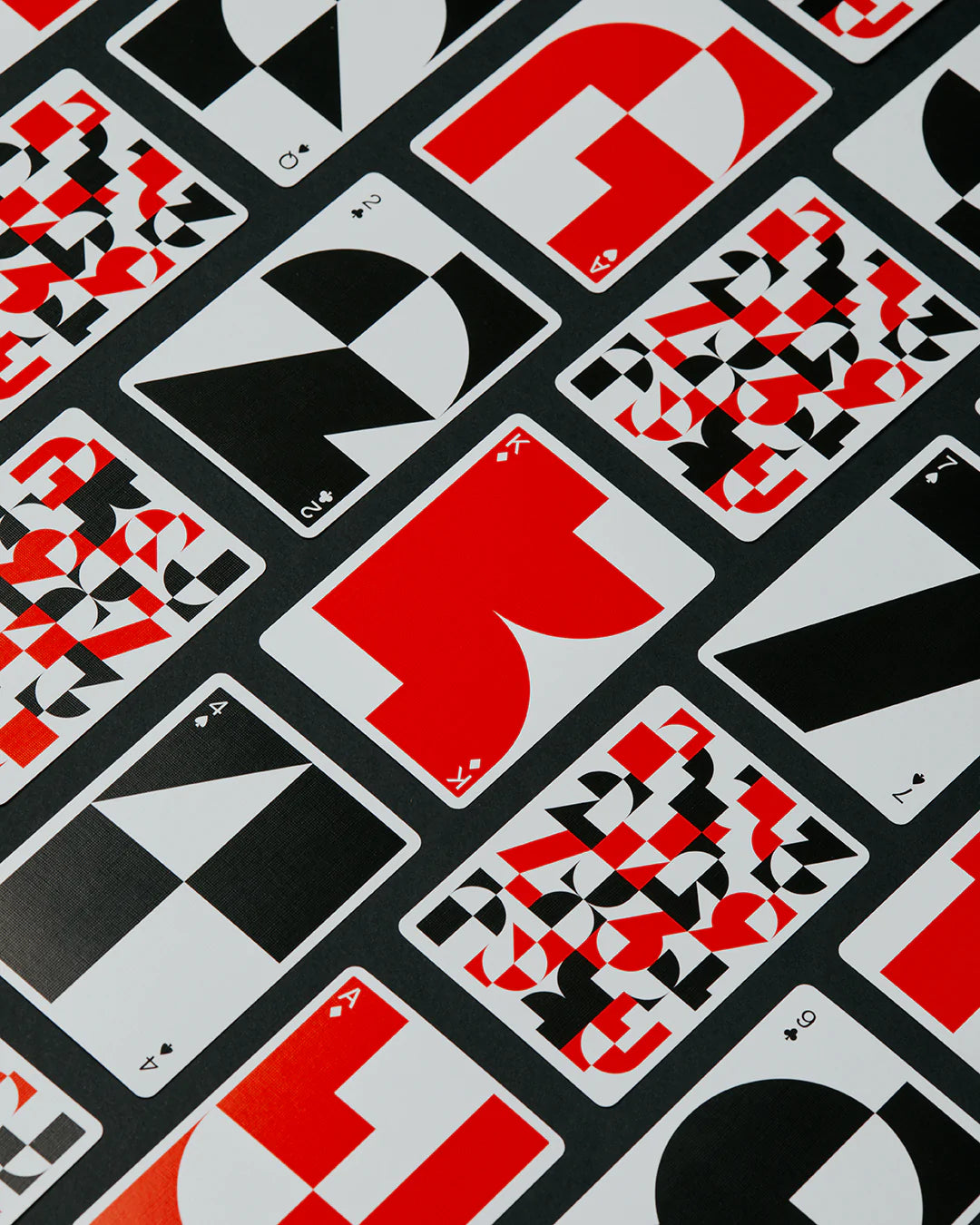 Just Type (2-Deck Set) Playing Cards by Art of Play image 1