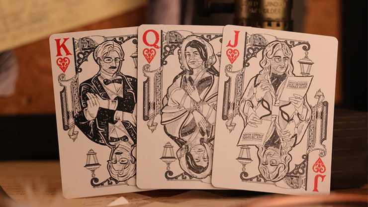 Jack the Ripper & Sherlock Holmes (Skewer) Playing Cards by Room One image 2