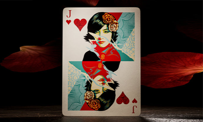 Obey (Collage Edition) Playing Cards by Theory11 image 1