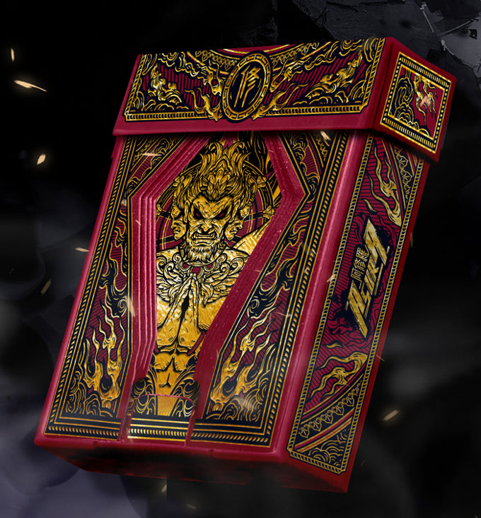 Asura: Deluxe (Red) Playing Cards by Card Experiment image 0