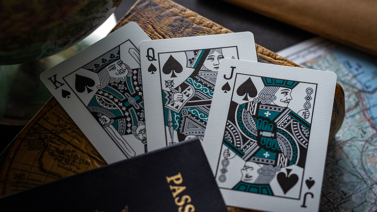 Lounge Edition (Terminal Teal) Playing Cards by Jetsetter image 3