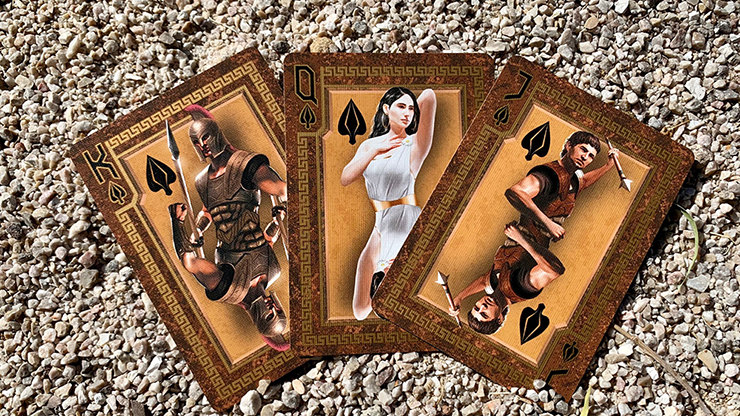 Bicycle: Trojan War (Gilded) Playing Cards image 4
